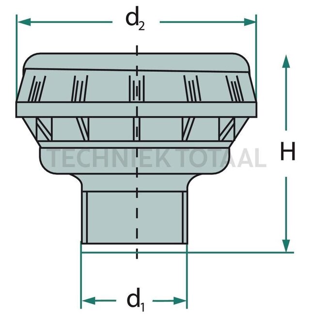 MANN-FILTER Be- en ontluchtingsfilter Ø 35 mm, Ø 80 mm, hoogte 65 mm | 09832118
