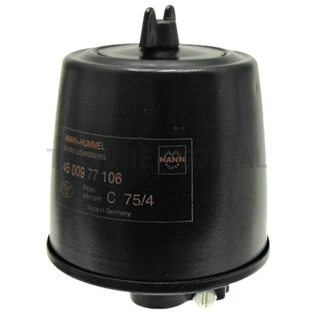 MANN-FILTER Be- en ontluchtingsfilter Ø 100 mm, Ø 283 mm, hoogte 200 mm, 15 m³/min | 4513877126