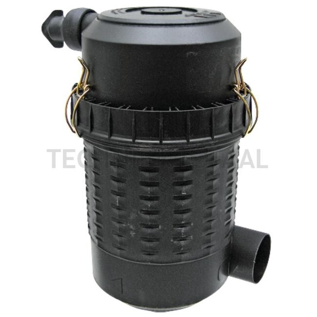 MANN-FILTER Europiclon 100BI main element C16400, secondary element CF400 - 5654540092911, 4540092911 | B1: 223 mm | d1: 82 mm | d2: 80 mm | d3: 248 mm | h1: 383 mm | H2: 32 mm | H3: 52 mm | h4: 144 mm | MANN no.: 4540092911