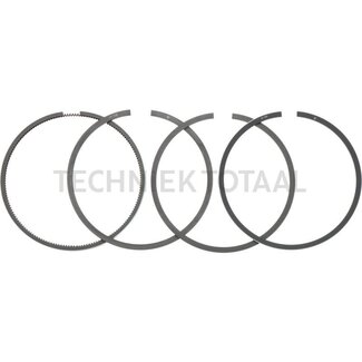 KS Zuigerverenset 4 ringen, Ø: 100 mm, 2,75 mm (trapeziumvormige ring) / 2 mm / 2 mm / 4 mm
