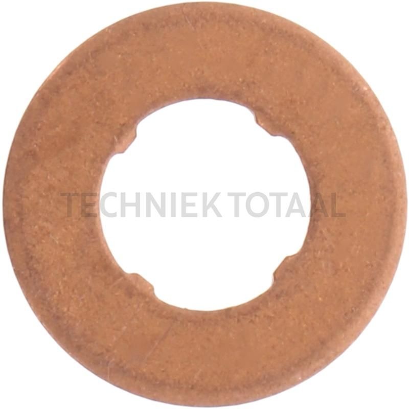 BOSCH Afdichting verstuiver Ø 7 x 15 x 1,5 mm | 4899689, 2856436, 8094754
