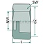 GRANIT Wartelmoeren NW 2, M10 x 1, sleutelmaat 12, 11 mm - 10 stuks