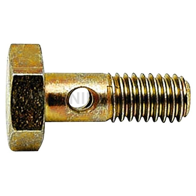 GRANIT Banjo bolt, 10 pcs - 374205004/10 | SW: 14 | Length: 19 mm | Thread: M10 x 1 | For banjo unions: 4 mm | Nominal width: 4