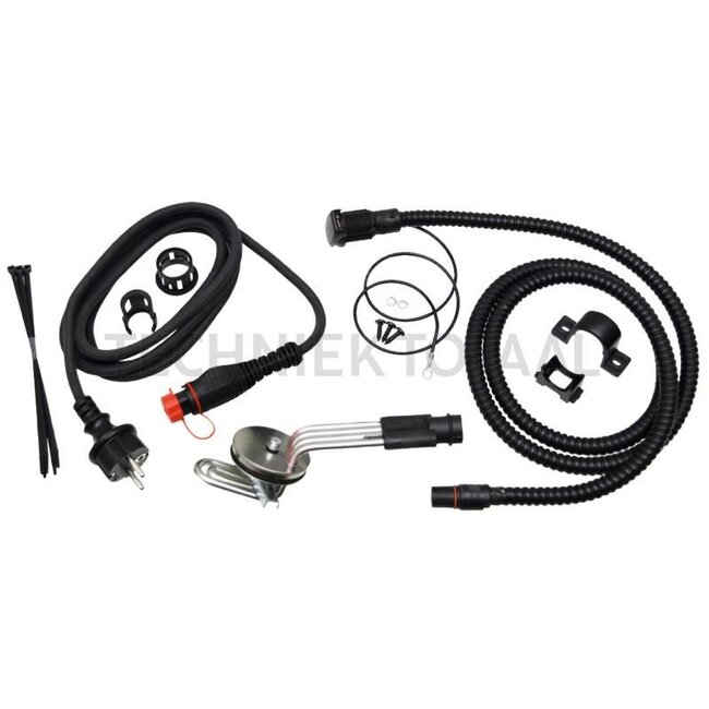 GRANIT Engine preheater complete - 380MVP201, A77666 | Connection: 57.8 mm, with O-ring 50 x 3.5 mm