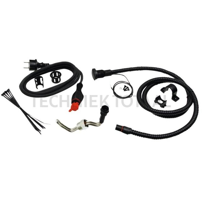 GRANIT Engine preheater complete heater element curved - 380MVP231A | Connection: 3/4" (Withworth)