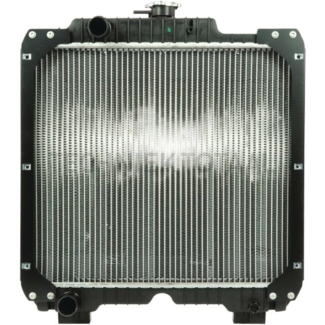 MAHLE Kühler - 4558MK 376792291, 5096595, 5096073, 5096063, 5093940, 5099122, 8MK 376 792-291, CR 1926 000P | Ausführung: Kühlrippen gelötet | Netzlänge: 460 mm | Netzbreite: 539 mm | Netztiefe: 62 mm