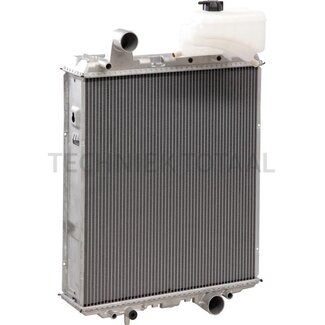 MAHLE Radiateur met expansievat 2. Aansluiting boven Ø: 22 mm 2. Aansluiting onder Ø: 22 mm 3. Aansluiting onder Ø: 18 mm