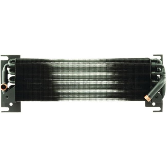 MAHLE Oil cooler - 4558MO 376725351, AL66517, AL56373 | Mesh length: 130 mm | Mesh width: 401 mm | Mesh depth: 48 mm
