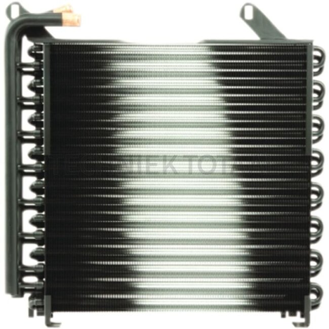 MAHLE Ölkühler - 4558MO 376726031, AL81176 | Netzlänge: 416 mm | Netzbreite: 405 mm | Netztiefe: 32 mm
