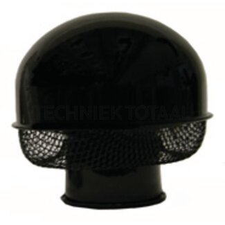 FLEETGUARD Wetterschutzhaube schwarz Metall - A 102 mm, B 241 mm, C 203 mm