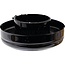 FLEETGUARD Weerbeschermkap zwart metaal A 127 mm, B 241 mm, C 127 mm | 391820500S