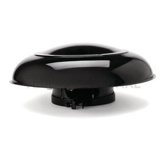 FLEETGUARD Weather protection cover metal black A 178 mm, B 432 mm, C 173 mm