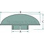 FLEETGUARD Wetterschutzhaube Metall schwarz A 178 mm, B 432 mm, C 173 mm | 391820900S