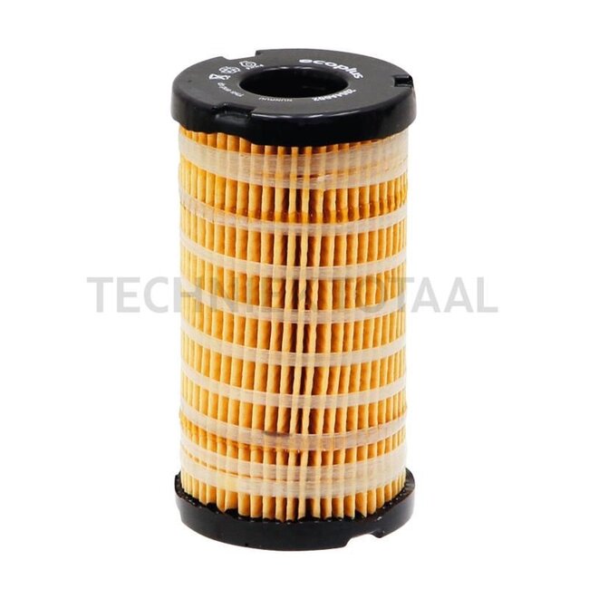 Perkins Oil filter insert - Outer Ø 76 mm, Inner Ø 35 mm, Length 115 mm - 2654A002