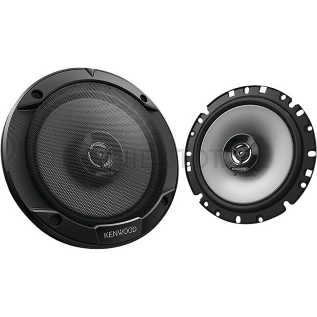 KENWOOD 2-weg luidsprekerset (= 2 stuks) 2 luidsprekers à 17 cm / 300 W, STAGE SOUND SERIES - 5060010139, KFC-S1766 | Systeem: 2-weg / coaxiaal | Nominaal draagvermogen: 30 W | Piek laadvermogen: 300 W | Impedantie: 4 Ω | Geluidssterkte max.: 89 dB | Frequentie: