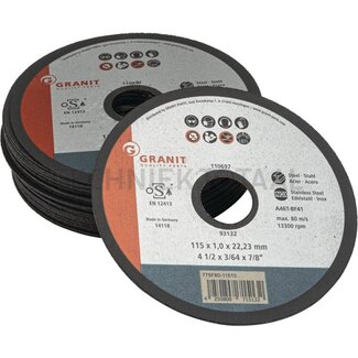 GRANIT Cutting disc, steel thin