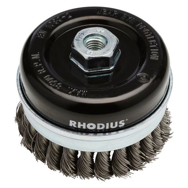 RHODIUS Machine brush 65mm - M14 for anglegrinder