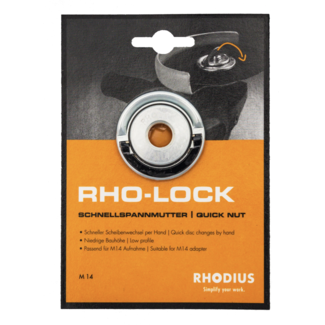 RHODIUS Écrou à dégagement rapide RHO-LOCK M14 22,23mm