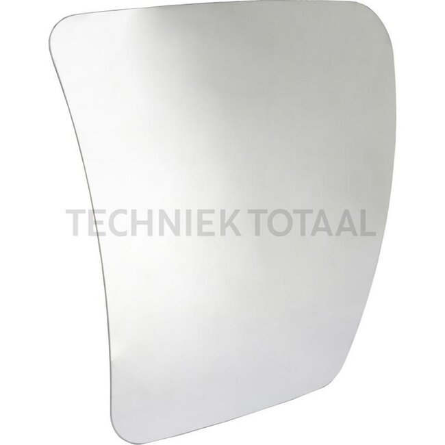 GRANIT GRANIT Mirror glass links - 11244612 | Dimensions (mm): 180 x 170 x 2 | Version: Unheated | Installation location: Right/left | Radius of curvature (mm): 300
