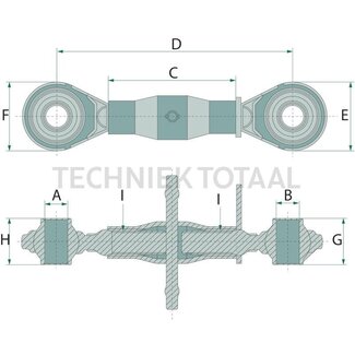 GRANIT Mechanischer Oberlenker