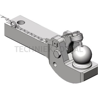 Scharmüller Pick-Up Hitch einsätze 80 shank 70 x 90 mm, 450 mm Fendt 720 - 728