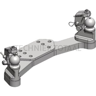 Scharmüller Zwangslenkung Scharmüller beide Seiten K50, 250 mm, 2 ton