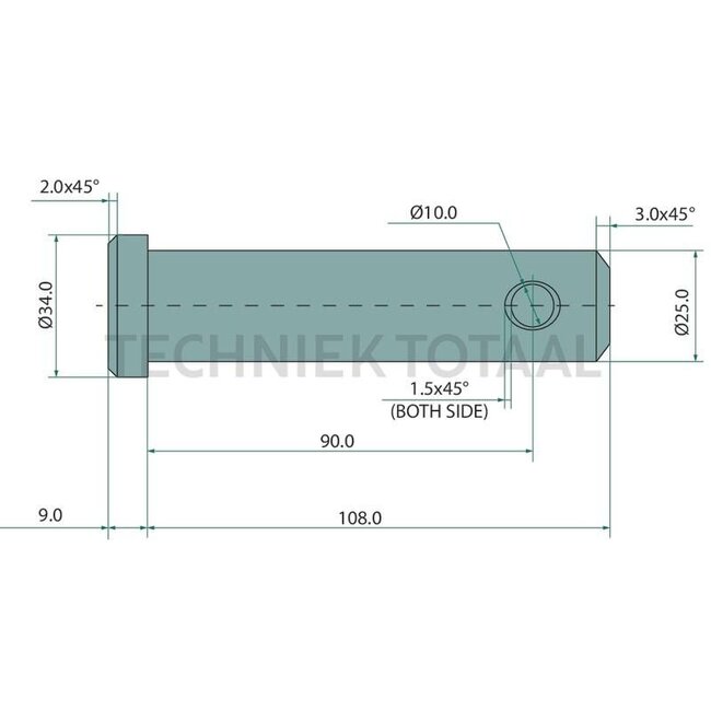 GRANIT Bolzen 117 mm