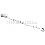 GRANIT GRANIT Linch pin for tube - 20099118 | Version: Galvanised | A (mm): 16 | B (mm): 50 | C (mm): 44 | D (mm): 4