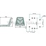 GRANIT Stoel PVC - 25270094 | Passend voor: diverse Kubota modellen | Kleur: zwart
