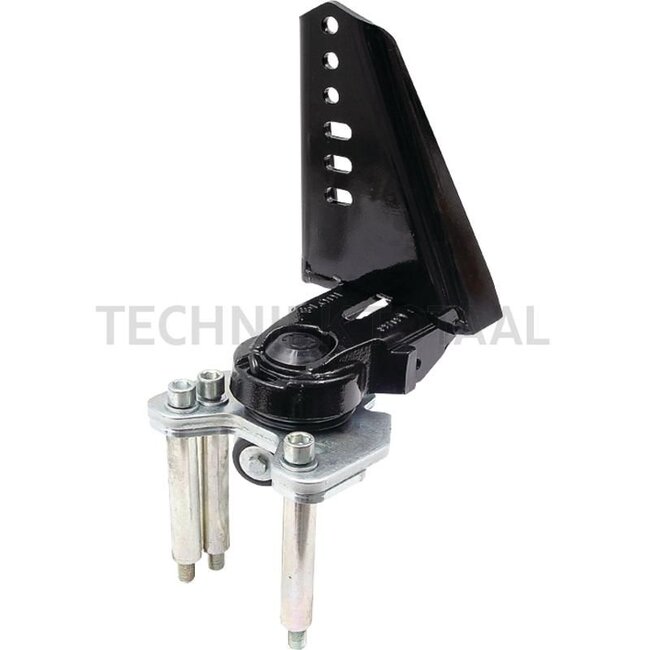 GRANIT GRANIT Mudguard bracket right complete, for mudguard 58, 540 and 620 mm - 65402323, 84177309, 87733612 | To fit as Steyr