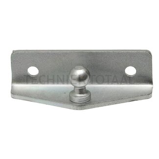 GRANIT Beschlag Kugel-Ø 10 mm, 65 x 19,5 mm, Lochabstand 45 mm