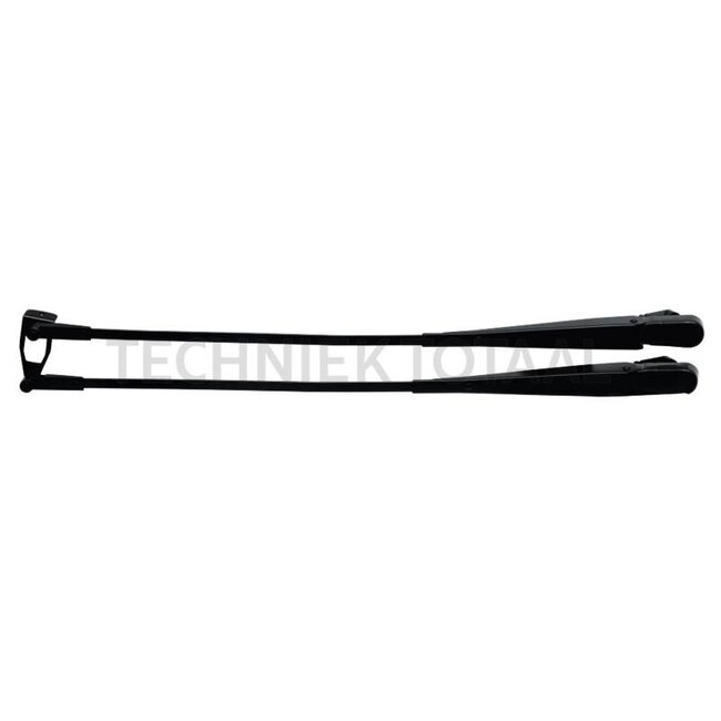 GRANIT Ruitenwisserarm met paralellogram voor klikbevestiging - 65499693 | Ruitenwisseras (mm): conisch: 12, M8 | Lengte (mm): 700 | Asafstand (mm): 60