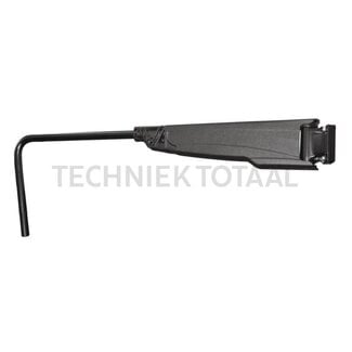 GRANIT Teleskopspiegelhalter rechts Ø 22 mm, 510 - 800 mm