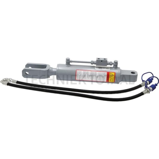 GRANIT GRANIT Hydraulic lifting strut Check valve with 3/8‚Äù thread - 71806337 | Type: Fork joint / perforated plate | A (mm): 20 | S (mm): 60 | B (mm): 25,4 | L (mm): 640 | C (mm): 45 | D (mm): 90 | Stroke (mm): 248