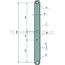 GRANIT Hefarm 940 mm, Ø kogel 28/28 mm Fiat 70-56, 70-56DT