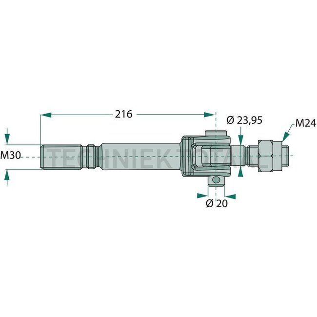 GRANIT GRANIT Stabilisator - 71899020 | Länge min.-max. (mm): 500-520 | Kat.: 1