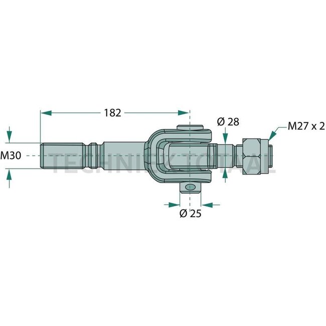 GRANIT GRANIT Stabilisator - 71899021 | Länge min.-max. (mm): 460-480 | Kat.: 1