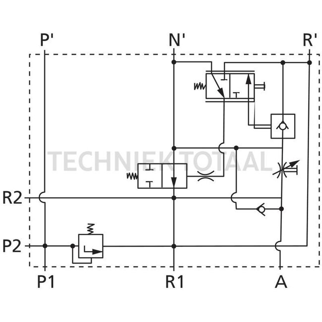 GRANIT Distributeur de relevage - 85219079, 0521704106, 0521704111, 0521704105, 0521704104, 0521704103, 0521704102, 19079