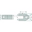Walterscheid Gaffelkop met spindel cat. 4, A 37,3 mm, d1 37,3 mm, L 100 mm