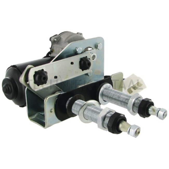 GRANIT Ruitenwissermotor - 654900086 | Hoek (°): 70 | Volt: 12 | A (mm): 110 | B (mm): 60 | D (mm): M20 x 1 | G (mm): 60 | W (mm): konisch 12 x M8 | Omw./min.: 32-50 | Aansluiting: 5-polig | Parkeerstand: links