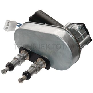 GRANIT Wischermotor 12 V, Winkel 60°, M20 x 1, konisch 12 x M8, 2-polig