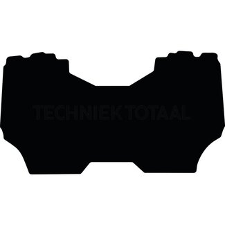 GRANIT Velour floor mat black Lindner Geotrac 74 EP