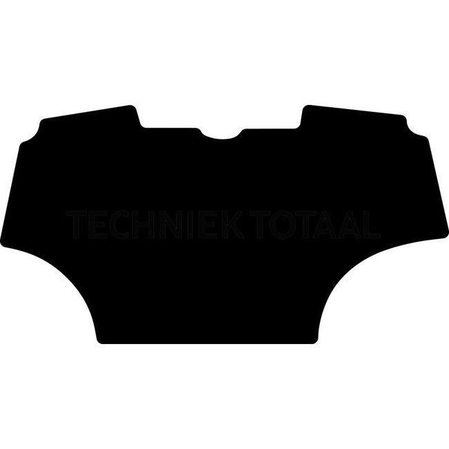 GRANIT GRANIT Fußmatte Velours - 654950135 | Typ: Agrotron MK2 (1997-2000) | Material: Velours | Farbe: schwarz