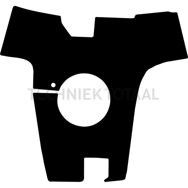 GRANIT GRANIT Velour floor mat - 654950751 | Type: Vario 900 Generation 6 | Material: Velour | Colour: Black
