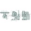 Sauermann Sauermann Hitch handle complete - 711155017, HS1550-KUD-E/12