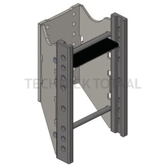 Scharmüller Drawbar frame HVLB W330 S32, 45,8 kN, 2000 kg Deutz-Fahr 7506 - 9006