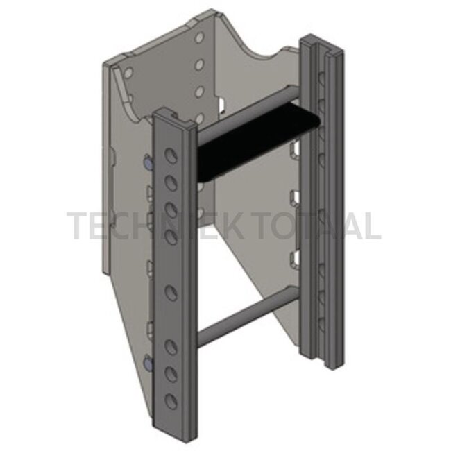 Scharmüller Anhängebock HVLB W330 S32 Deutz 7506, 8006, 9006 - 77700119010 | passend für: Deutz-Fahr | Serie: D-06 (7506-9006) | Kategorie: Lagerböcke | Ausführung: Standard | Farbe: Schwarz | D-Wert: 45,8 kN | Führungsbreite: 32 mm | Schienenbreite: 330 mm | Stützla