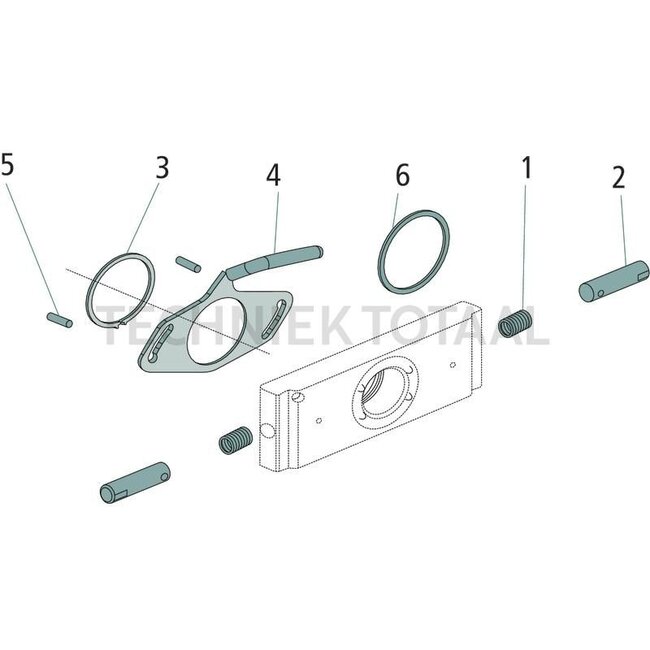 Scharmüller Compression spring 24 x 70 mm, for W295, W330, - 77720180328