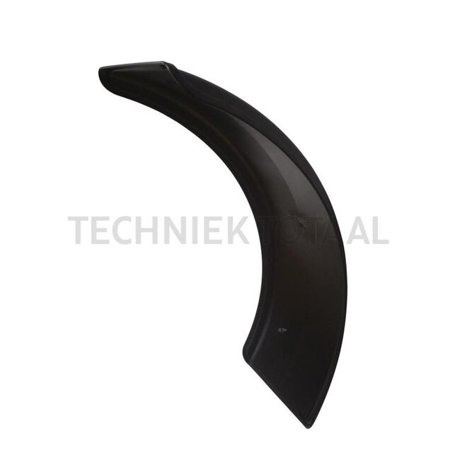 GRANIT Mudguard, quarter, without bracket For agricultural vehicles - 220106026100, E2600, 134623173 | Width B: 265 mm | Length L: 1000 mm | Colour: black | Description: • hergestellt im Rotationsverfahren  | • Material (PE) Polyethylen | • gute Kälteflexibilitä