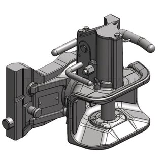 Scharmüller Trekhaak rail 311 mm, koppelingspen 31 mm, AGCO grijs